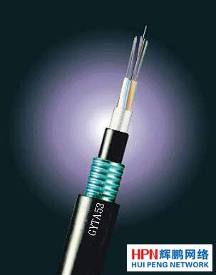 松套層絞式加強(qiáng)鎧裝光纜-GYTA53產(chǎn)品圖